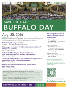 buffalo chautauqua day flyer