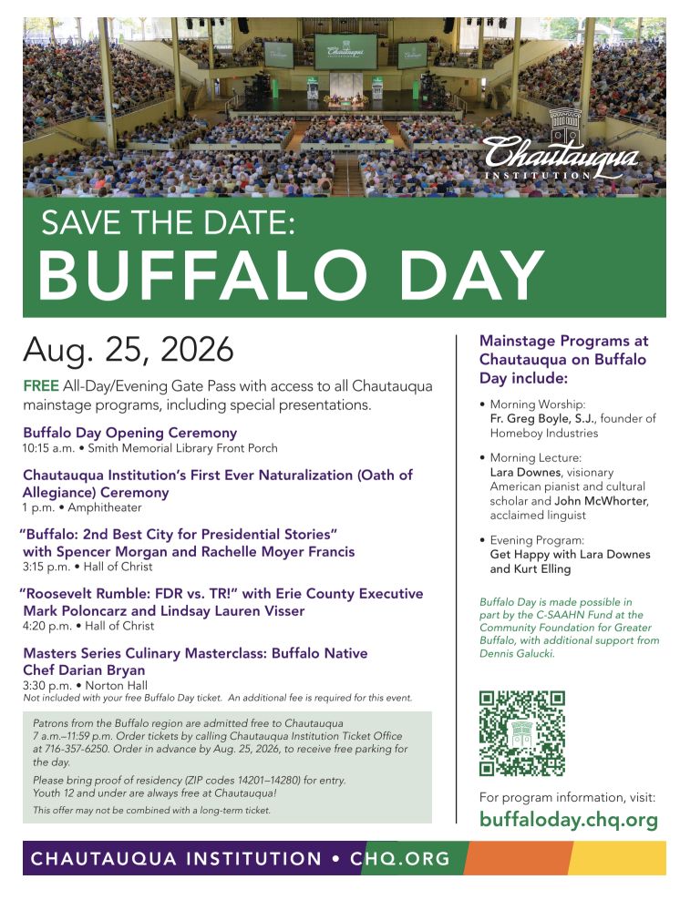 buffalo chautauqua day flyer