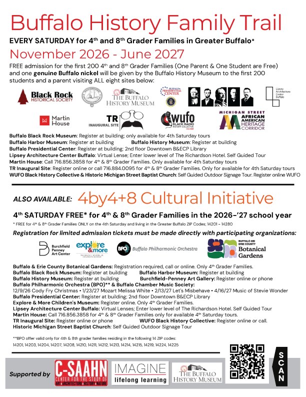 Buffalo History Family Trail flyer